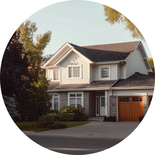 Traditional home exterior